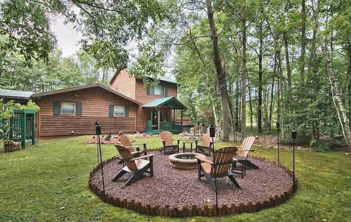 Ultimate Cabin In Poconos With Wine Room And Ac - Towamensing Trails