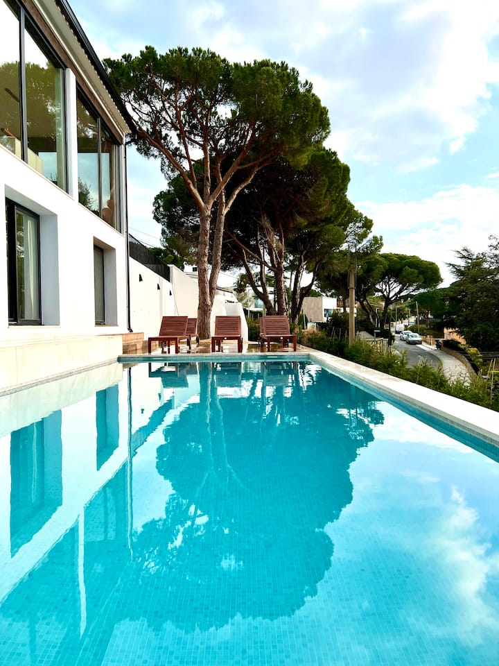 New Elegant 8 King Bedrooms Villa Panoramic Views - Platja d'Aro