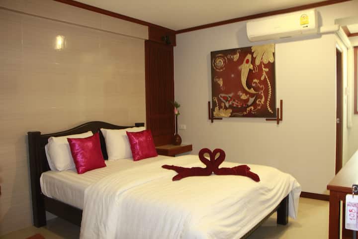 Superior Room With Double Bed, Tr Guesthouse - Thani