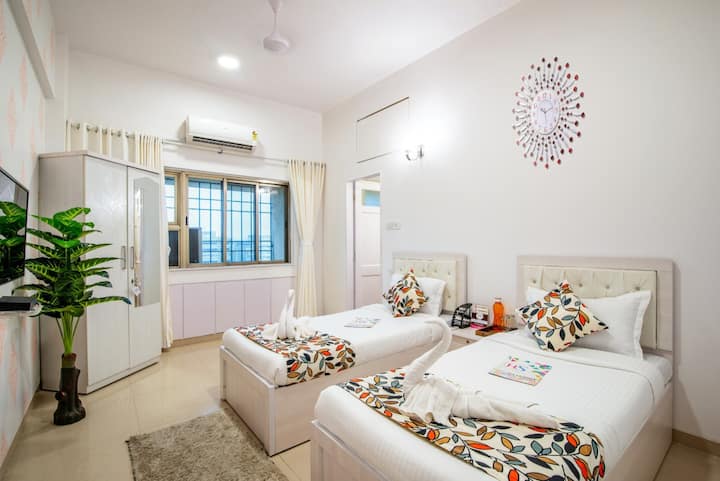 Elite 2 Bedroom + Close To Bkc (Private Room) - Mumbai