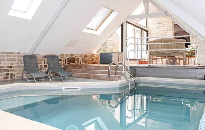South Finistère House Rental Private Indoor Pool 7 People Max - Quimper