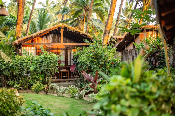 Eco-friendly Garden Huts, Palolem Beach - Goa