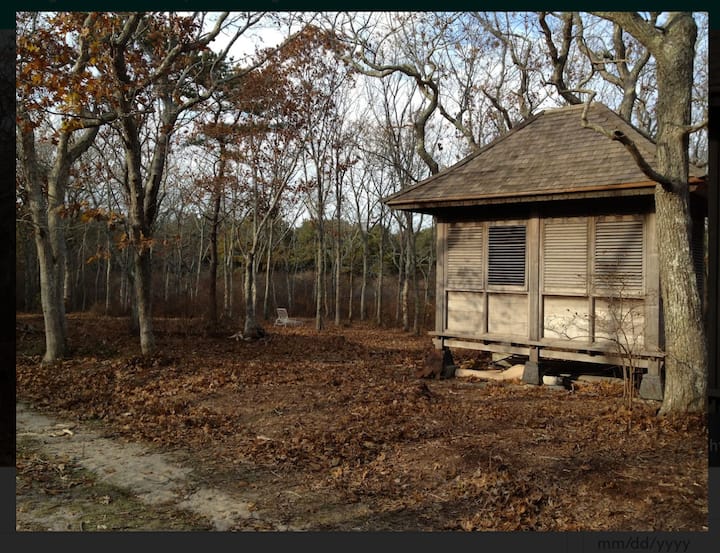 The Birdhouse - Tiki Hut In Nature - Edgartown, MA