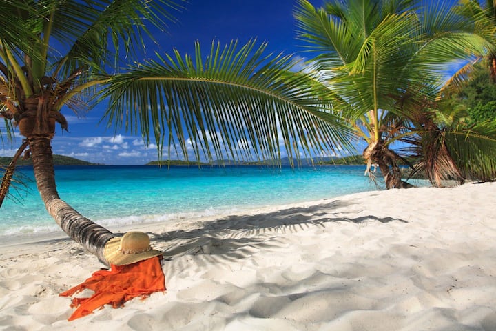 Beachtime! At Sapphire Beach/east End - U.S. Virgin Islands
