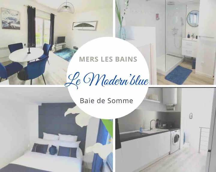 Le "Modern'blue"  Entre Plage Et Centre Ville - ibis Styles Le Treport Mers Les Bains