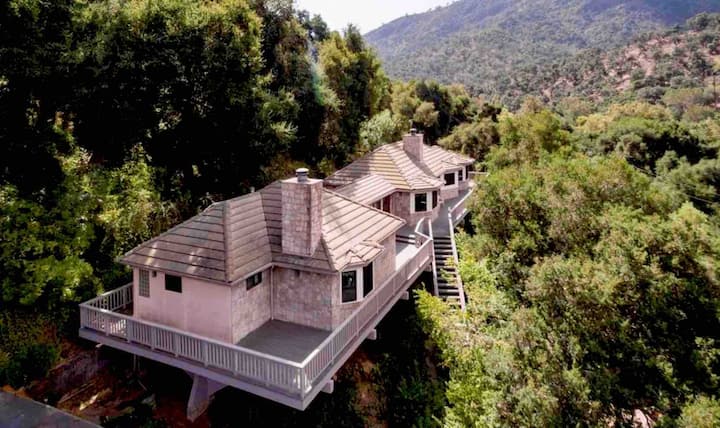 Ojai Vista, A Tranquil Mountain Treehouse! - Lake Casitas Recreation Area, Ventura