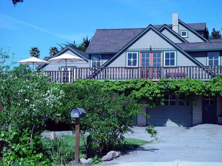 The Green House  - Beautifully Handcrafted Home- 1.5 Blocks To Awesome Beach - Santa Cruz