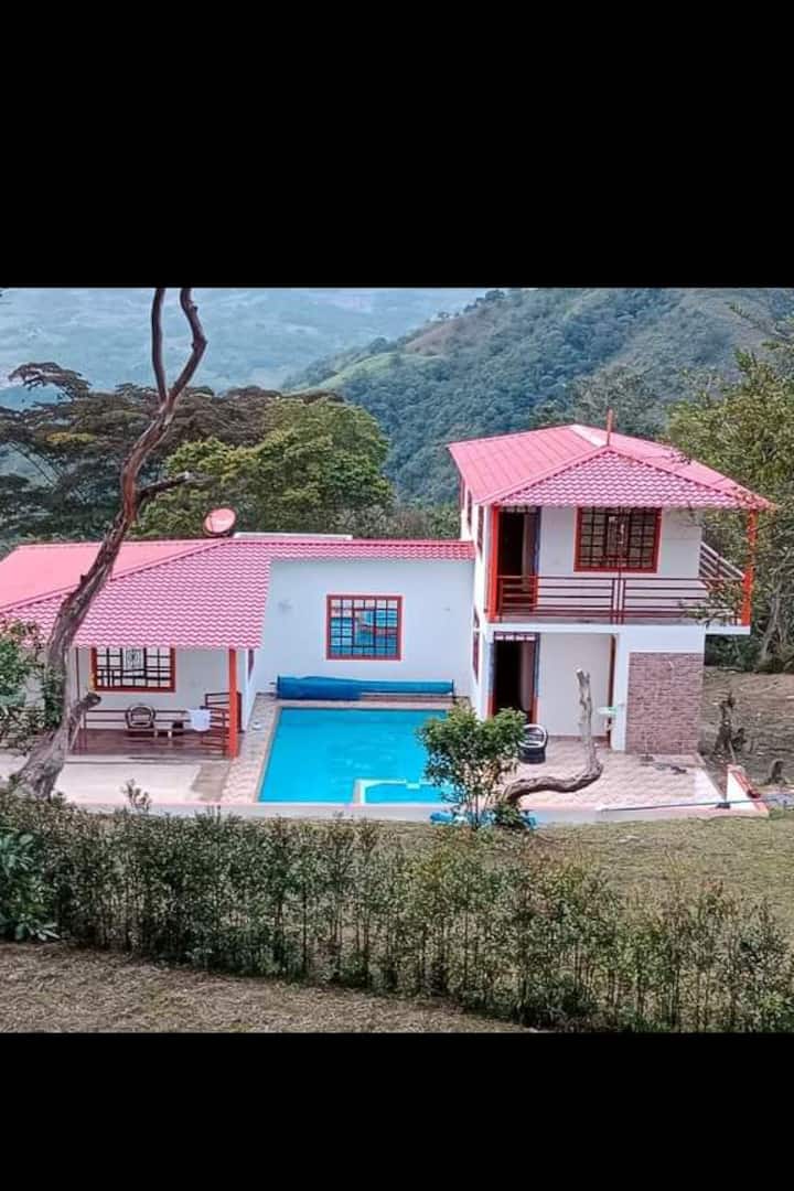 "Finca Villa Carlota" Casa De Campo Con Piscina  - La Paz