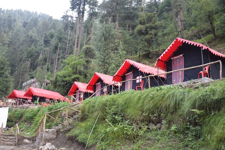 A Luxury Cmaping By River Side - Mandi