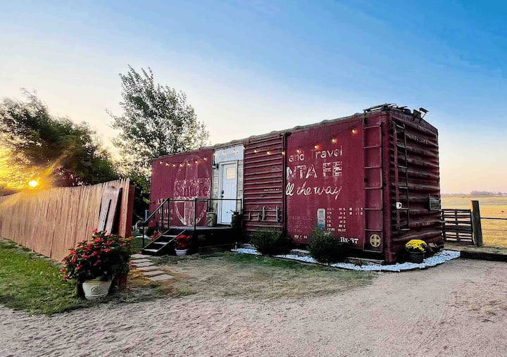 The Santa Fe Boxcar - カンザス州