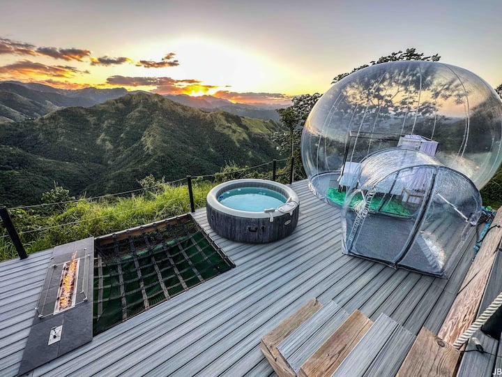 Bubbletent Glamping Jacuzzi Breathtaking View. - Puerto Rico