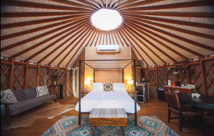 Yurt In The Trees, Dripping Springs Jewel! - Dripping Springs
