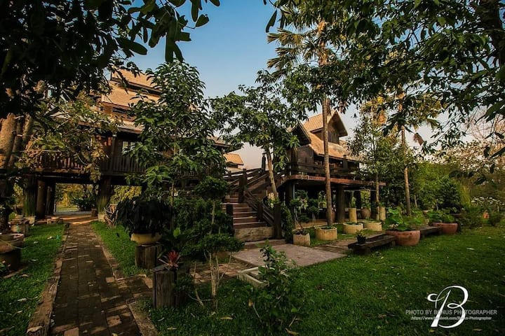 เรือนริมน่าน (อุตรดิตถ์) บ้านพักสุดแสนธรรมชาติในบรรยากาศส่วนตัว - Phitsanulok