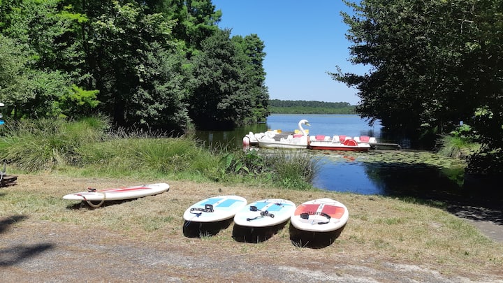 Entre Lac, Forêt Et Océan, Paddle, Pédalo... - Soustons