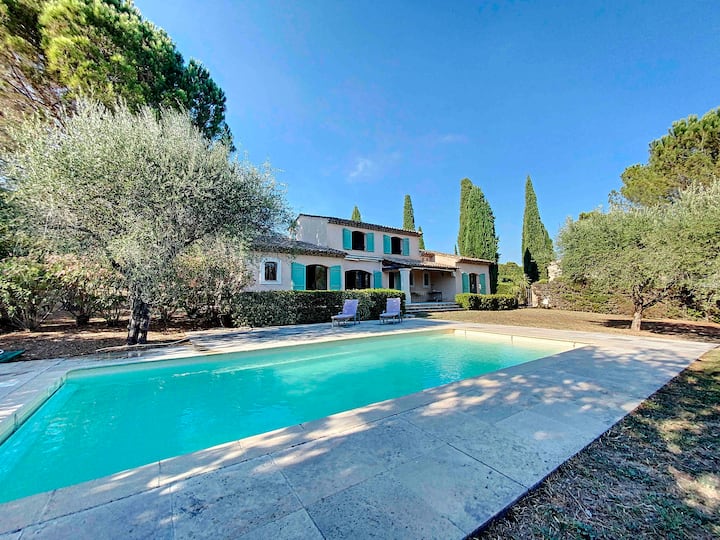 ☀️Jolie Villa Provençale Avec Piscine - Auribeau-sur-Siagne
