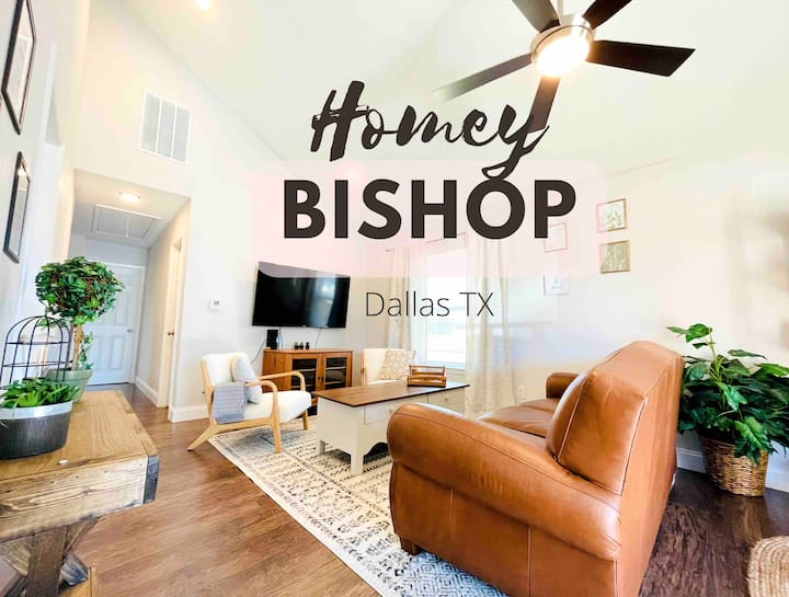 The Homey Bishop [Family-friendly][king/queen Bed] - Dallas Zoo, Dallas