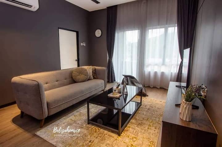 (New) Modern & Cozy Apartment @ Belizahoms18 - Langkawi