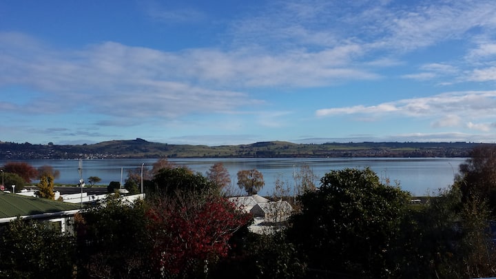 Amazing Views, One Block From Lake, + Ev Charger - Taupo