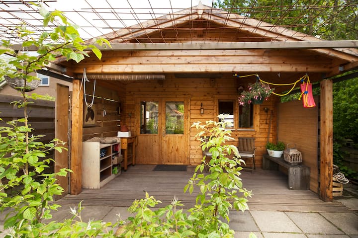 Wooden Summerhouse In A Garden - Walcheren