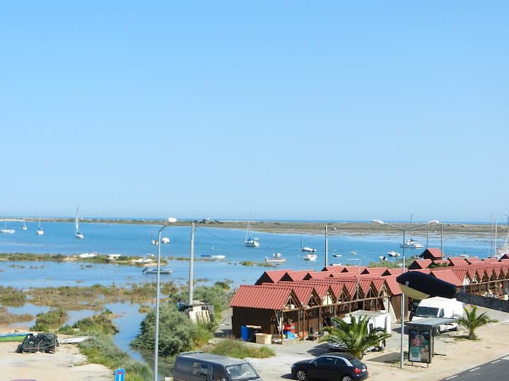 Appart Et Toit Terrasse, Vue Sur Port, Mer, Lagune - Algarve