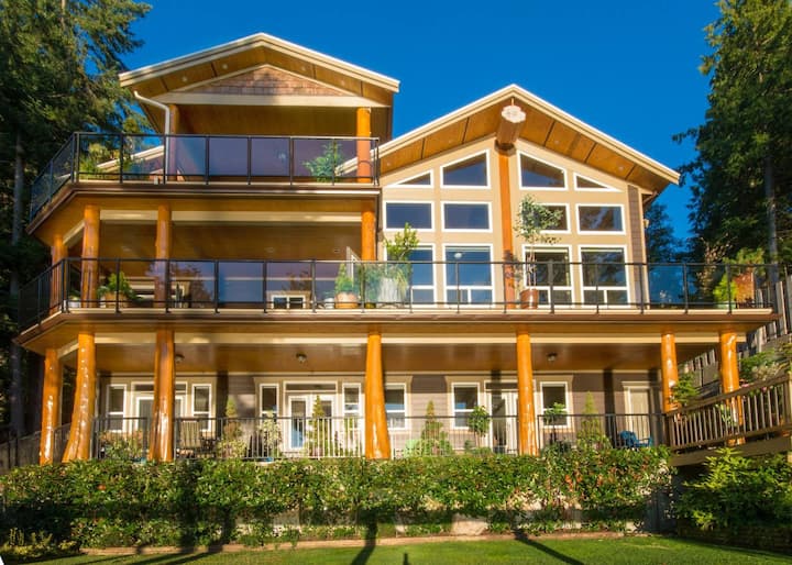 Sunshine Coast Waterfront Vacation Rentalperfect Place For Family Reunions - Sechelt