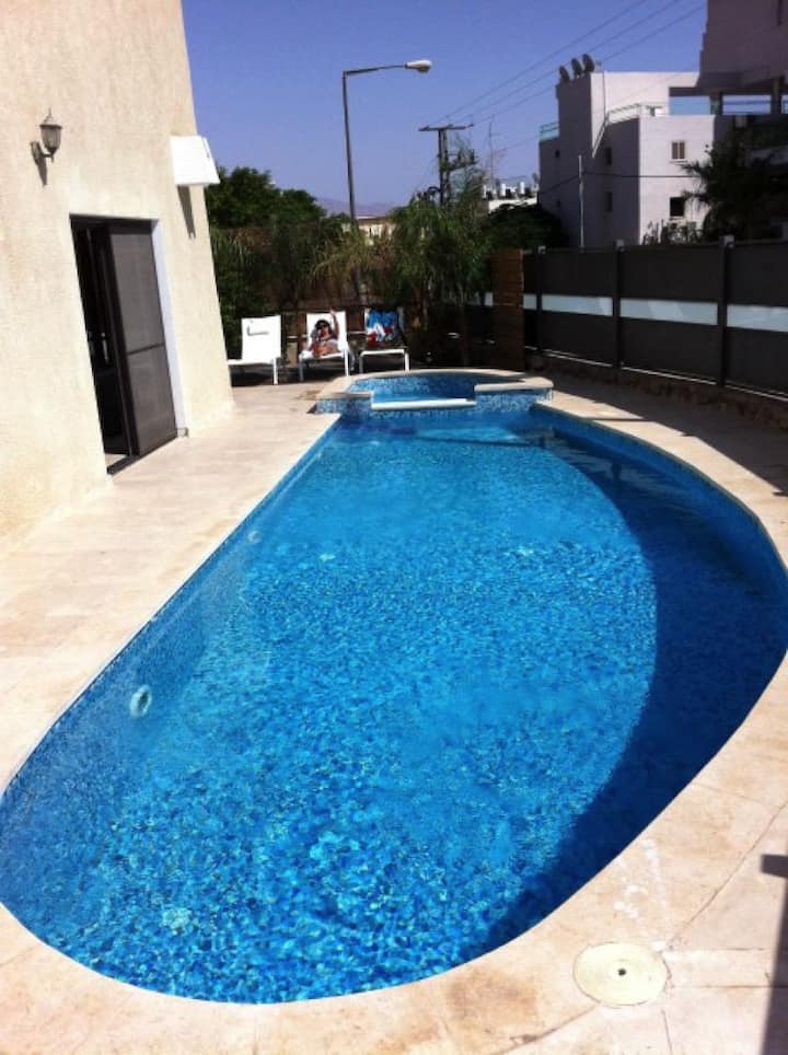 Villa Avec Piscine, à 600m De La Mer - Eilat