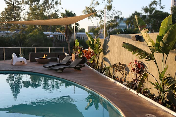 San Diego Swimming Pool On Stunning Canyon In Hillcrest Mission Hills -Walkable! - San Diego, CA