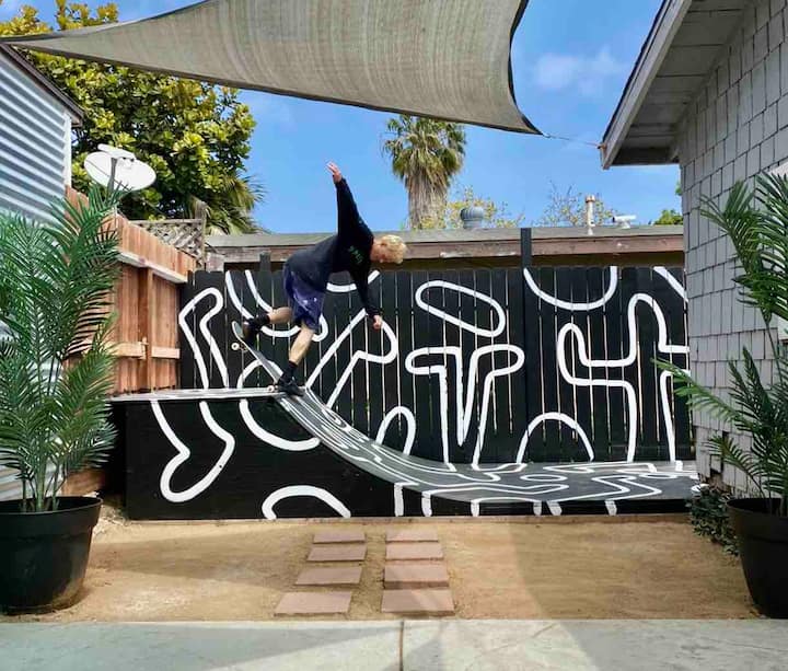 Private Back House With Private Yard & Skate Ramp - Seal Beach, CA
