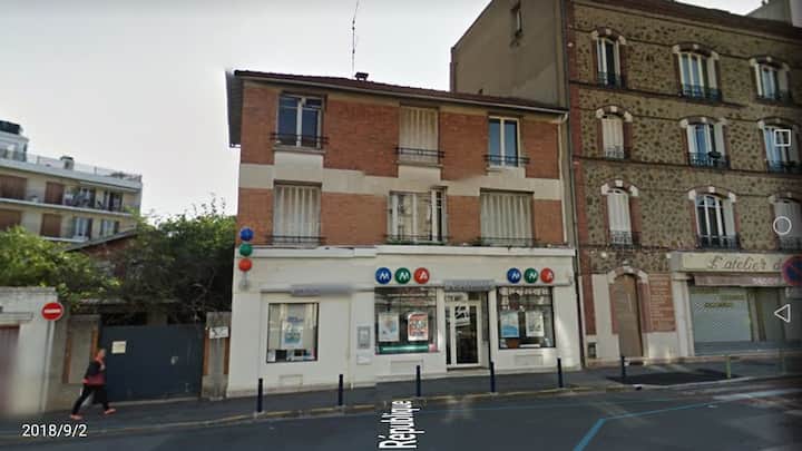 一流的25平方米的一室公寓，位于巴黎东北部villemomble 距离地铁 Rer 100米 - Villemomble