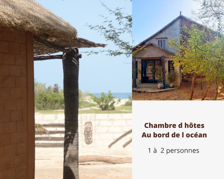 Chambres D'hôtes Au Bord De L'océan 2 à 5 Pers. - Senegal