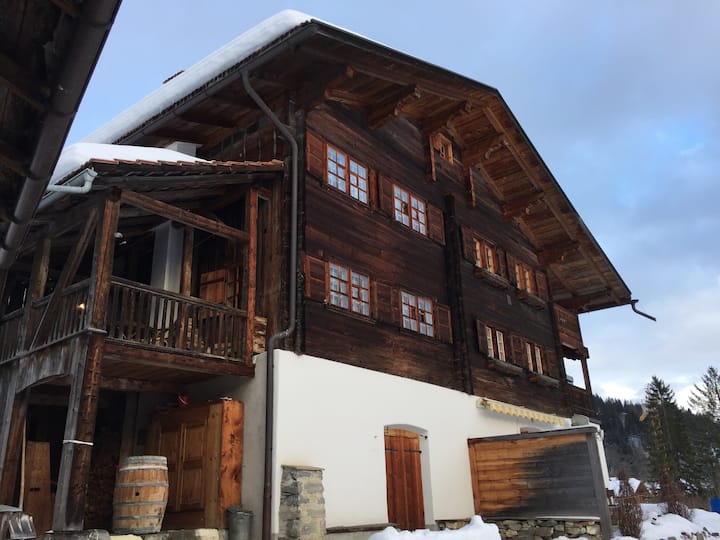 Romantisches Walserhaus In Saas I. P. (Nähe Davos) - Klosters-Serneus