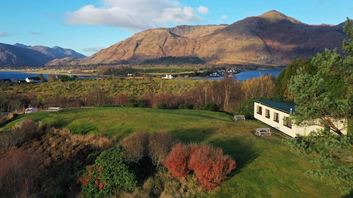 'Glen Orchy' Cabin At Inchree With Panoramic Views - Glencoe