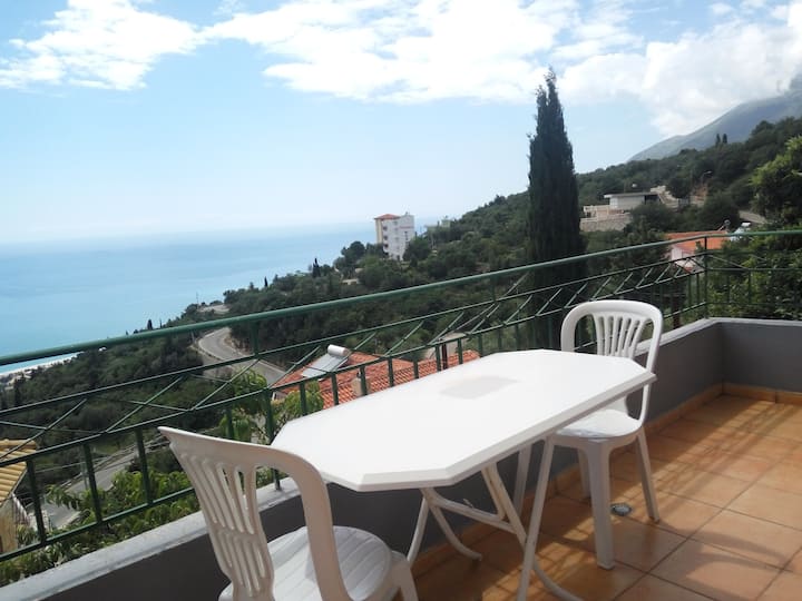 Villa Enalen Panoramic Sea View Apartment - Dhermi