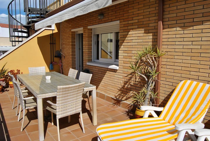 Can Tony - Penthouse, Wifi, Piscine, Parking. - Blanes
