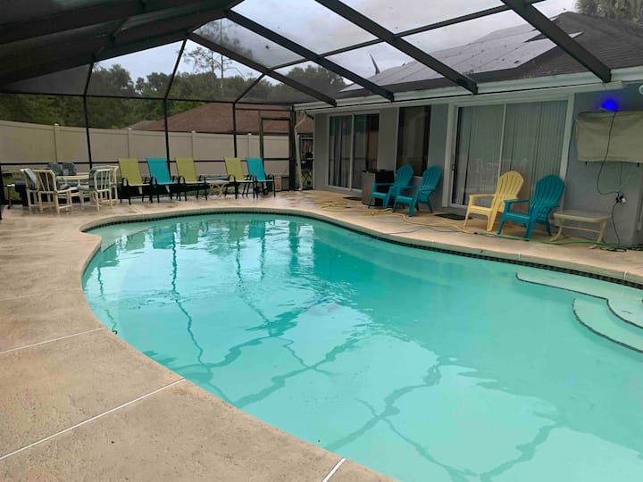 Dunnellon Home 3 Bedroom  Pool Home - Rainbow Springs, FL
