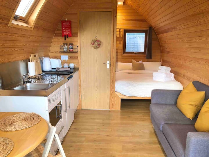 Chestnut Lodges - Luxury Glamping Pod Hazel Lodge - Monmouthshire