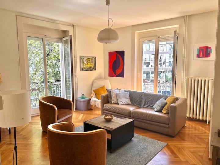 Charming Apartment- Palais Wilson- Next Lake - Genebra