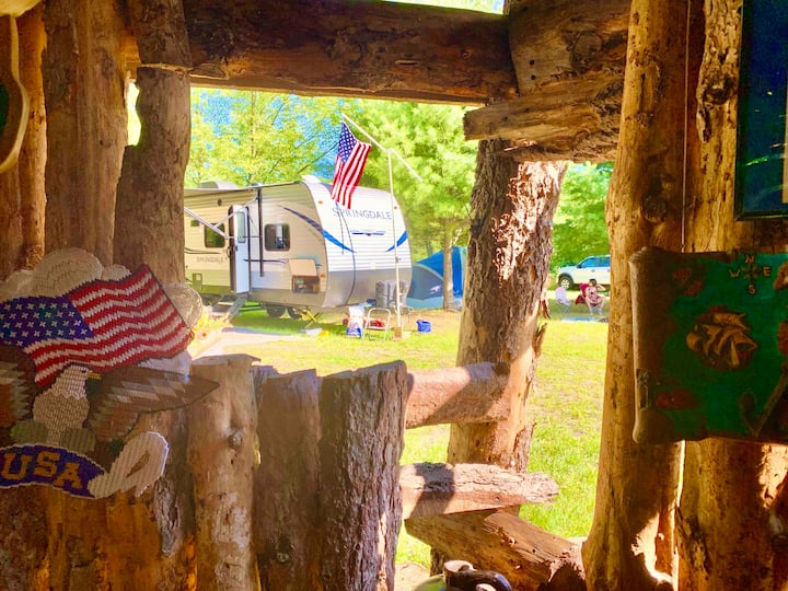 The Gathering Place @ Camp Squid Off The Grid! - Frankfort, MI