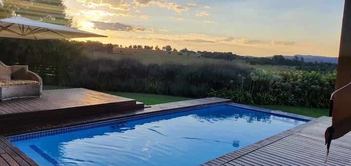 Sip Golden Sunsets From This Endless Decked Patio - Pretoria