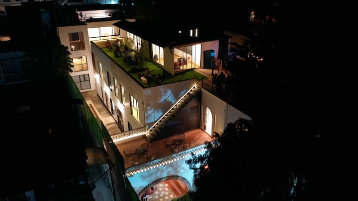 Coyoacán Cozy, Modern Loft, Alberca Y Roof Garden - Mexico State