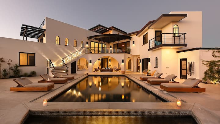 Villa Hope - New Luxury Estate Steps From The Beach - Todos Santos