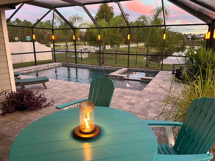 Luxury Lakeside Oasis - Private Heated Pool/spa - Jacksonville