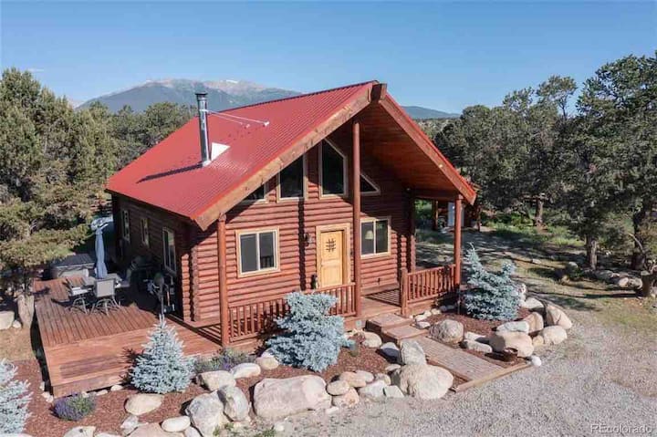 Tranquil Log Cabin/hot Tub/minutes From Town - Buena Vista, CO