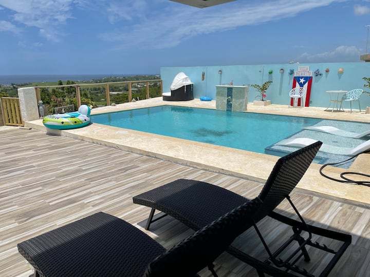 Relaxing Retreat With Private Salt Water Pool - Camuy