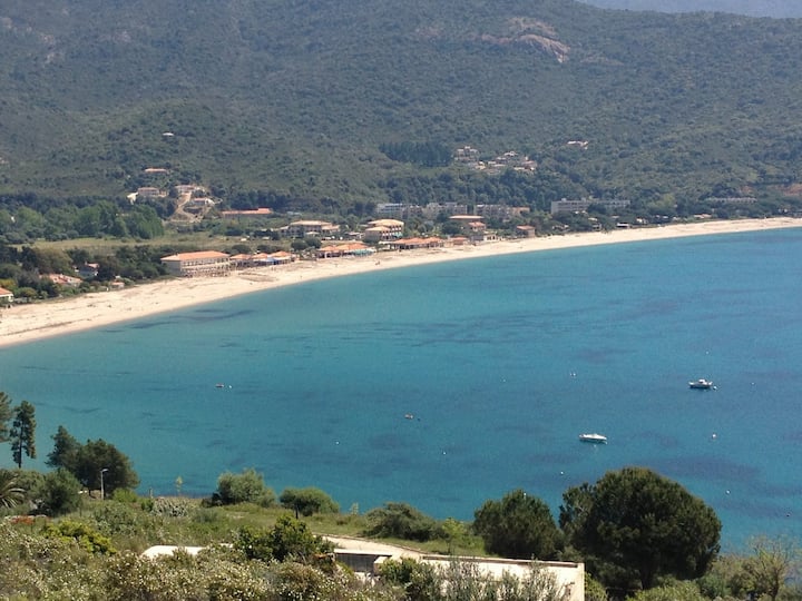 Corse Du Sud Sagone Vue Exception Spot Surf Hiver - Cargèse