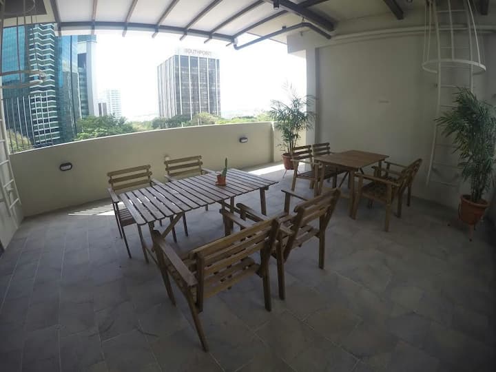Rooftop Deck Serviced Studio In Cbd Near Mrt - Outram