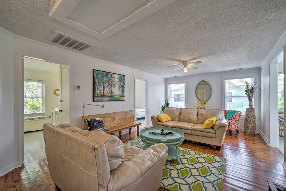 92 M² Cottage ∙ 3 Bedrooms ∙ 5 Guests - Carolina Beach, NC