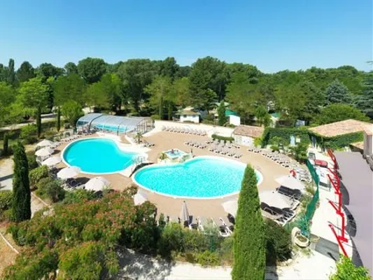Camping Au Tylo Soleil - Rapidhome 36 Privilège 26m² - 2 Chambres 4 Pers. - Forcalquier