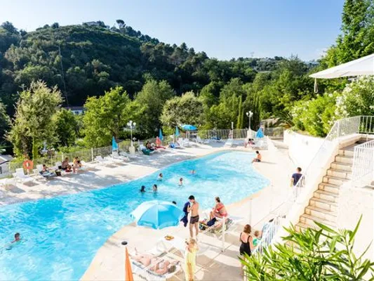Camping Green Park - Classic | 2 Ch. | 4/6 Pers. | Terrasse Simple | Clim. (Max 4 Adultes + 2 Enfants) - Cagnes-sur-Mer