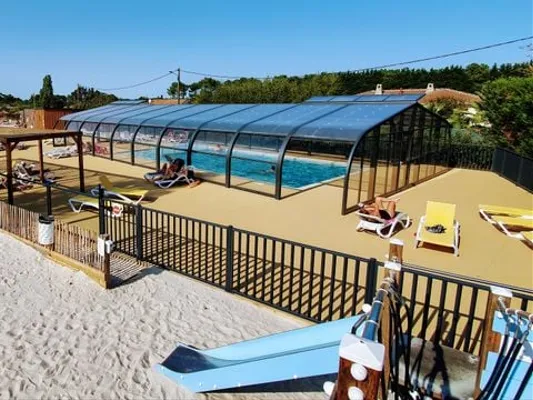 Camping Paradis Des Pins - Royan - Mobil-home Premium+ 2ch 4p Gl - Saint-Palais-sur-Mer